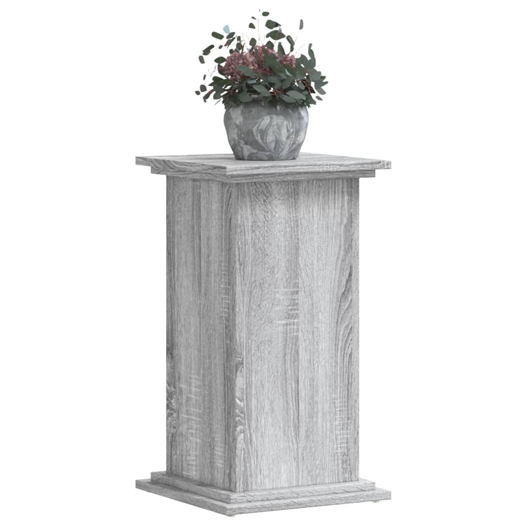 vidaXL Plant Stand Grey Sonoma 33x33x60 cm Engineered Wood