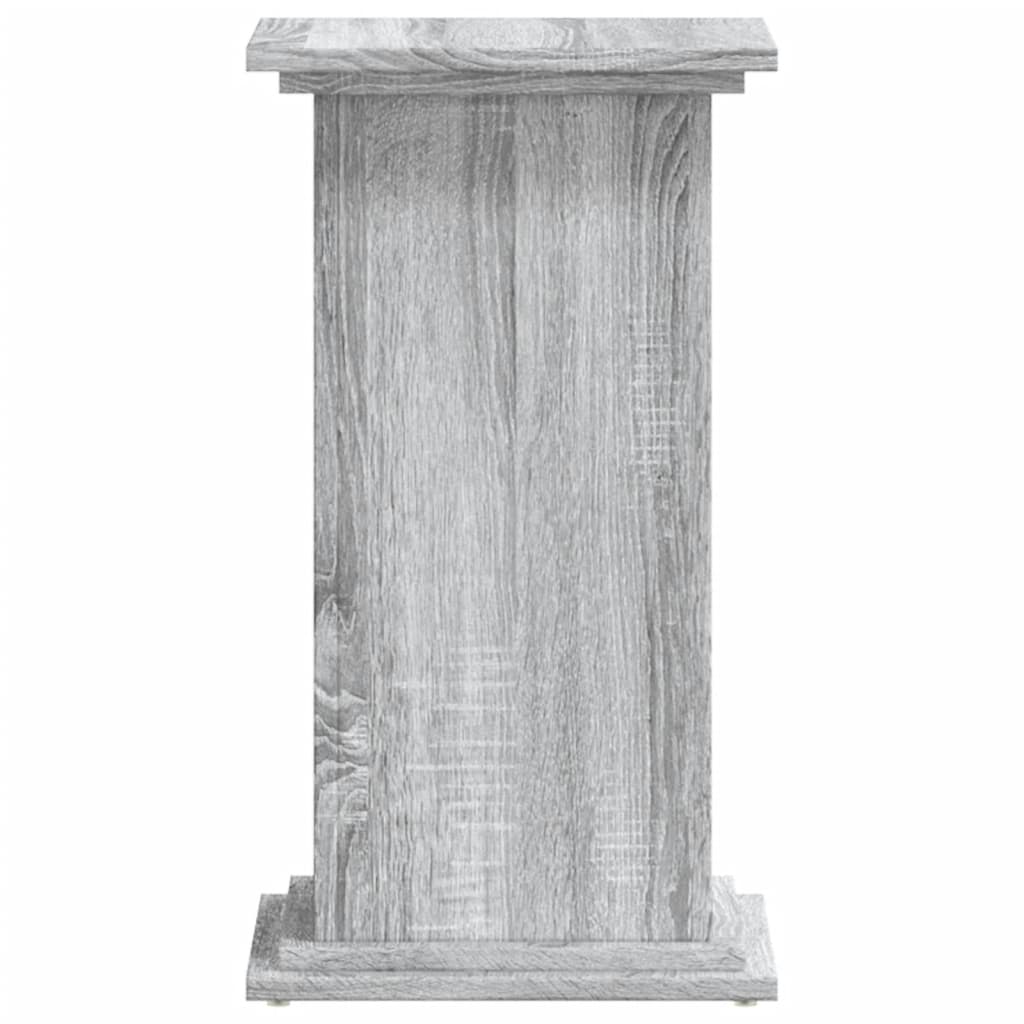 vidaXL Plant Stand Grey Sonoma 33x33x60 cm Engineered Wood