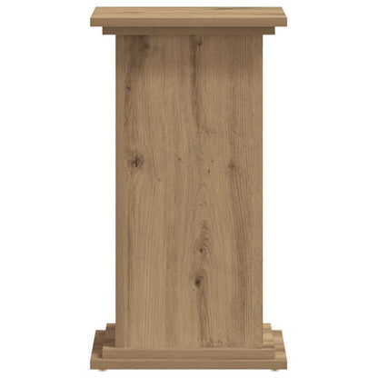 vidaXL Plant Stand Artisan Oak 33x33x60 cm Engineered Wood