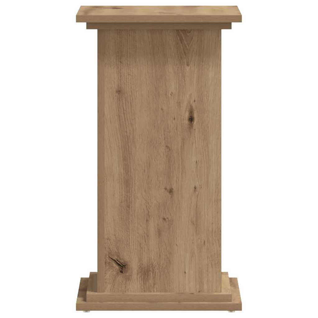 vidaXL Plant Stand Artisan Oak 33x33x60 cm Engineered Wood