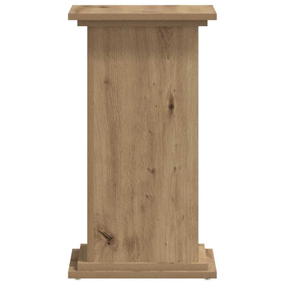 vidaXL Plant Stand Artisan Oak 33x33x60 cm Engineered Wood