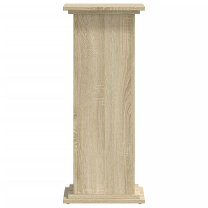 vidaXL Plant Stand Sonoma Oak 33x33x80 cm Engineered Wood