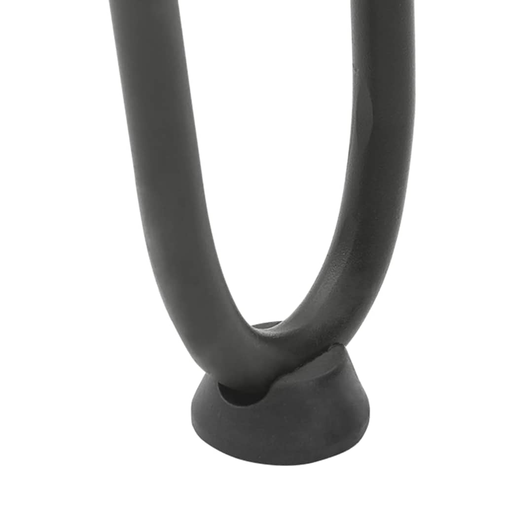 vidaXL Hairpin Legs for Coffee Table 4 pcs Anthracite 10 cm Solid Steel