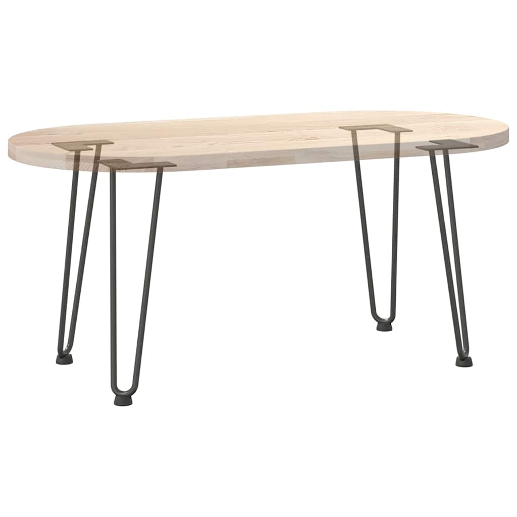 vidaXL Hairpin Legs for Coffee Table 4 pcs Anthracite 42 cm Solid Steel