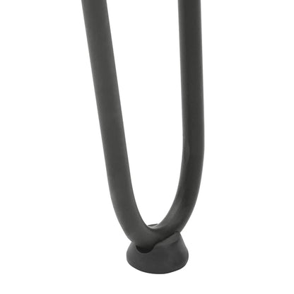 vidaXL Hairpin Legs for Coffee Table 4 pcs Anthracite 42 cm Solid Steel