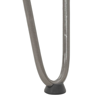 vidaXL Hairpin Legs for Coffee Table 4 pcs Natural Steel 42 cm Solid Steel