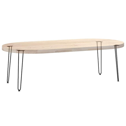 vidaXL hairpin legs for console tables for Console Table 4 pcs Black 72 cm Solid Steel