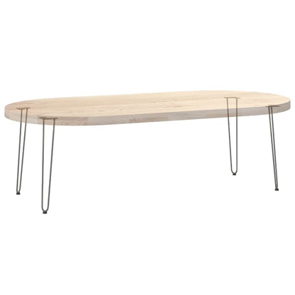 vidaXL hairpin legs for console tables for Console Table 4 pcs Natural Steel 72 cm Solid Steel