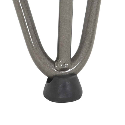 vidaXL Hairpin Legs for Coffee Table 4 pcs Natural Steel 10 cm Solid Steel