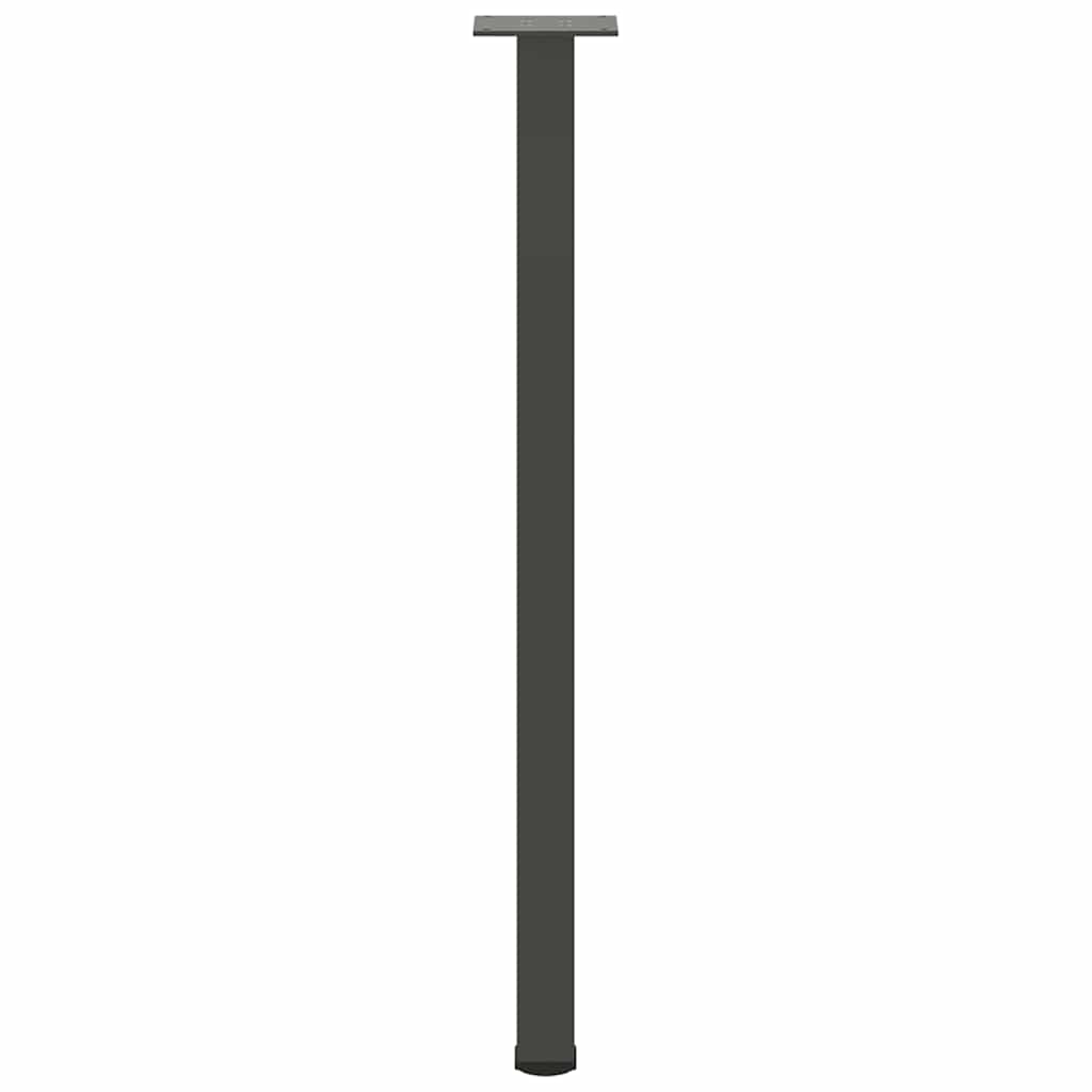 vidaXL Console Table Legs 4 pcs Anthracite 72-74 cm Steel