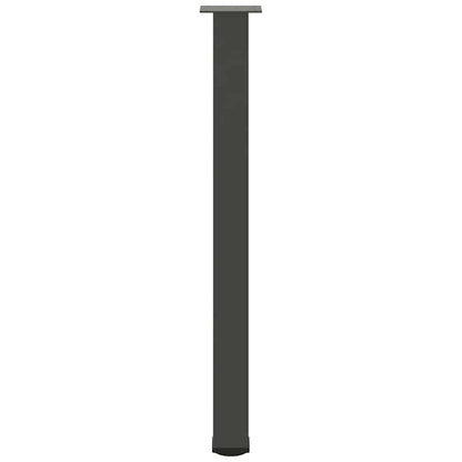 vidaXL Bar Table Legs 4 pcs Anthracite 90-92 cm Steel
