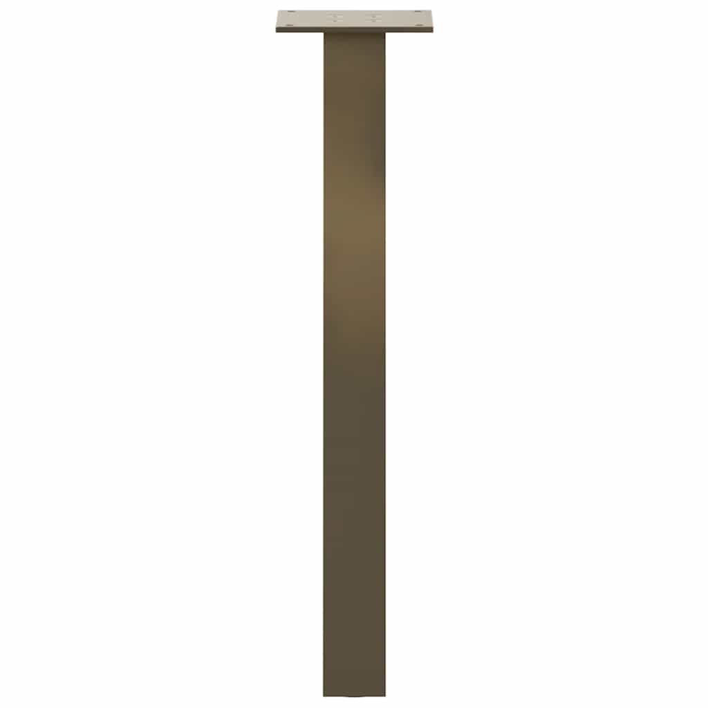 vidaXL Coffee Table Legs 4 pcs Natural Steel 30 cm Steel