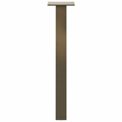 vidaXL Coffee Table Legs 4 pcs Natural Steel 30 cm Steel
