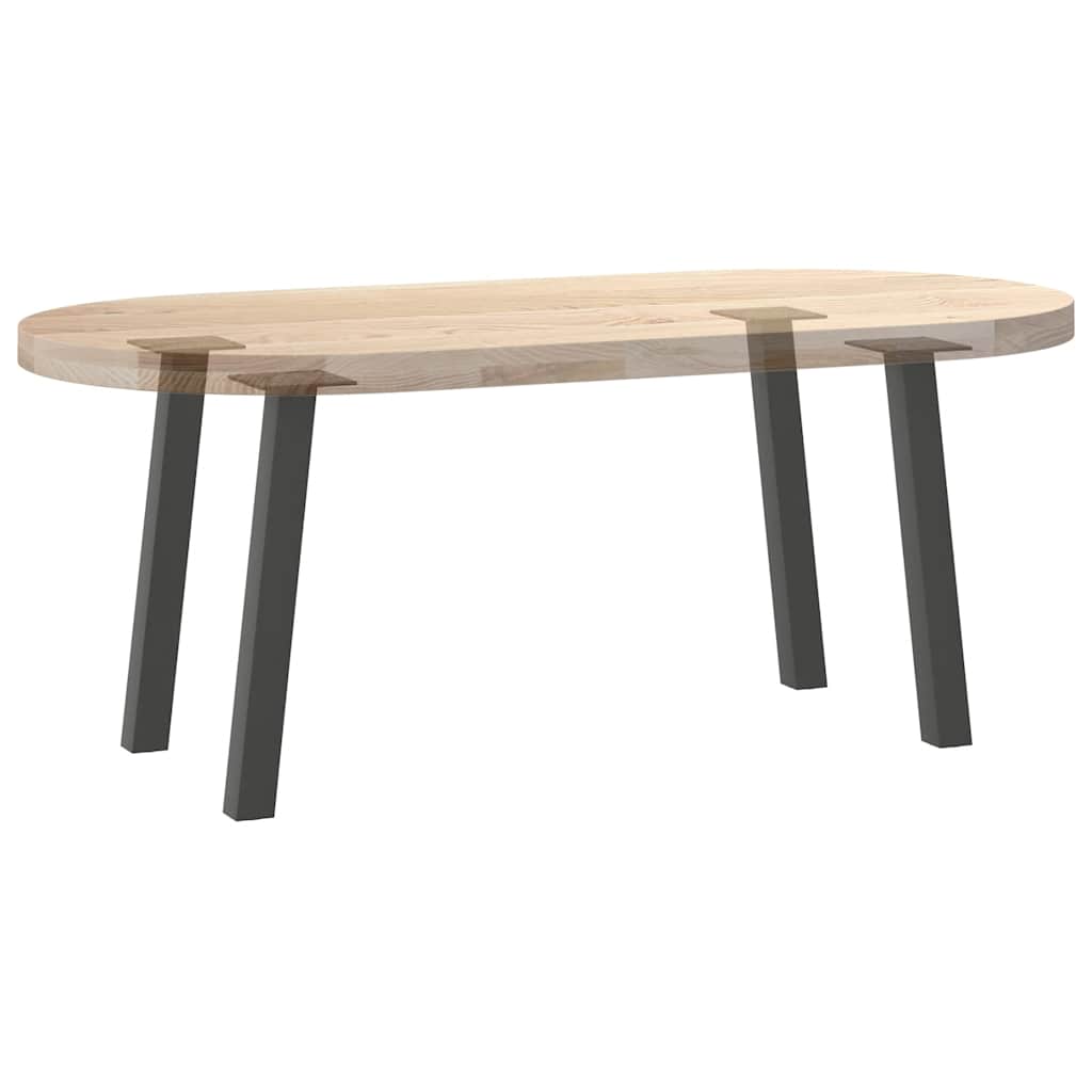 vidaXL Coffee Table Legs 4 pcs Anthracite 42 cm Steel