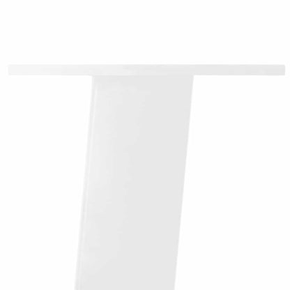 vidaXL Coffee Table Legs 4 pcs White 42 cm Steel