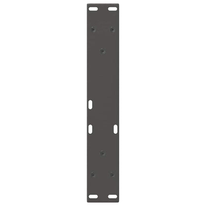 vidaXL Coffee Table Legs V-Shape 2 pcs Anthracite 30x(30-31.3) cm Steel
