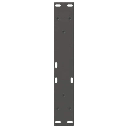 vidaXL Coffee Table Legs V-Shape 2 pcs Anthracite 40x(30-31.3) cm Steel