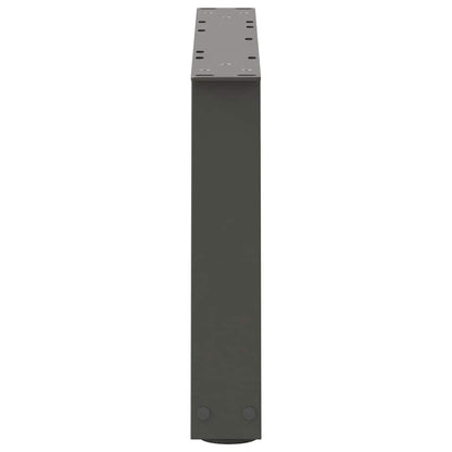 vidaXL Coffee Table Legs V-Shape 2 pcs Anthracite 70x(30-31.3) cm Steel