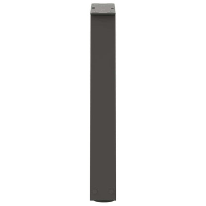 vidaXL Coffee Table Legs V-Shape 2 pcs Anthracite 28x(42-43.3) cm Steel