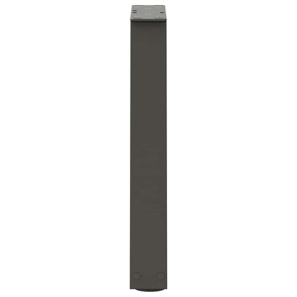 vidaXL Coffee Table Legs V-Shape 2 pcs Anthracite 38x(42-43.3) cm Steel