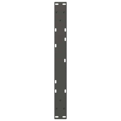 vidaXL Coffee Table Legs V-Shape 2 pcs Anthracite 50x(42-43.3) cm Steel