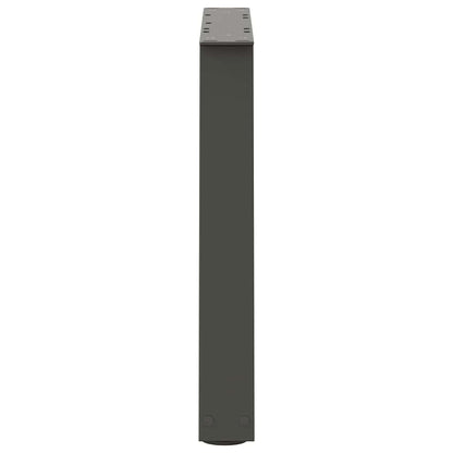 vidaXL Coffee Table Legs V-Shape 2 pcs Anthracite 70x(42-43.3) cm Steel