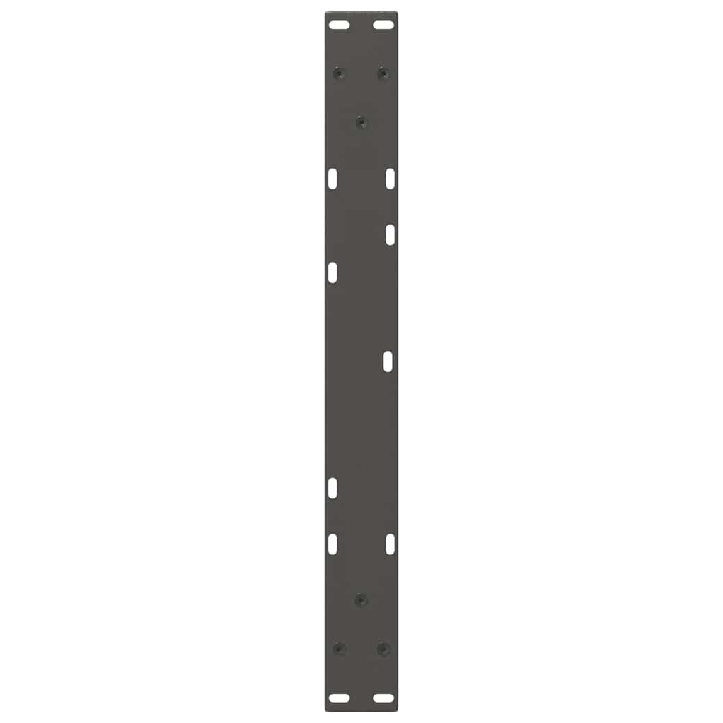 vidaXL Coffee Table Legs V-Shape 2 pcs Anthracite 70x(42-43.3) cm Steel