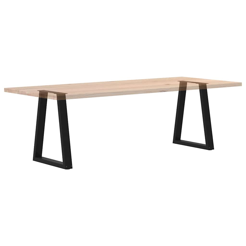 vidaXL Coffee Table Leg | Set of 2 | Black | Steel | 50 x 72 cm