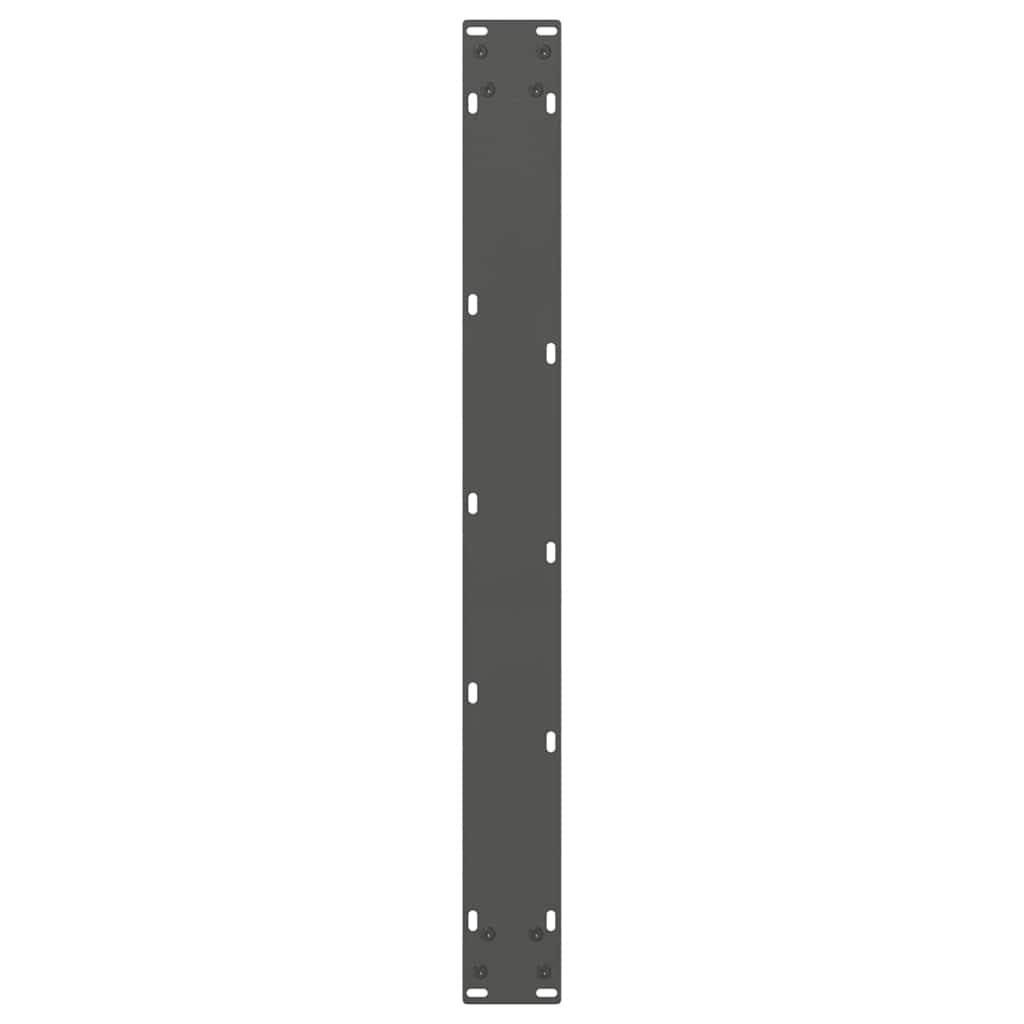 vidaXL Dining Table Legs V-Shape 2 pcs Anthracite 90x(72-73.3) cm Steel