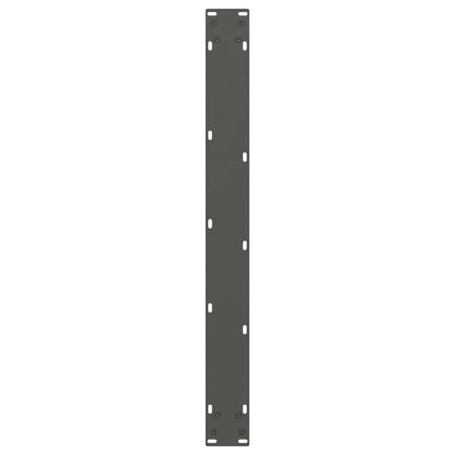 vidaXL Dining Table Legs V-Shape 2 pcs Anthracite 100x(72-73.3) cm Steel
