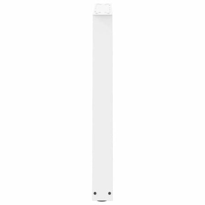 vidaXL Dining Table Legs V-Shape 3 pcs White 70x(72-73.3) cm Steel
