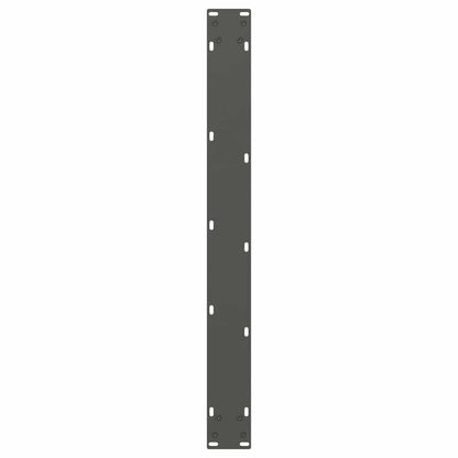 vidaXL Dining Table Legs V-Shape 3 pcs Anthracite 70x(72-73.3) cm Steel