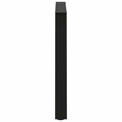 vidaXL Dining Table Legs V-Shape 3 pcs Black 80x(72-73,3) cm Steel