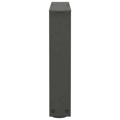 vidaXL Coffee Table Legs V-Shape 2 pcs Anthracite 30x(30-31.3) cm Steel