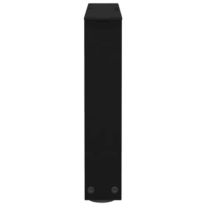 vidaXL Coffee Table Legs V-Shape 2 pcs Black 40x(30-31.3) cm Steel
