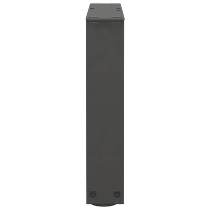 vidaXL Coffee Table Legs V-Shape 2 pcs Anthracite 40x(30-31.3) cm Steel