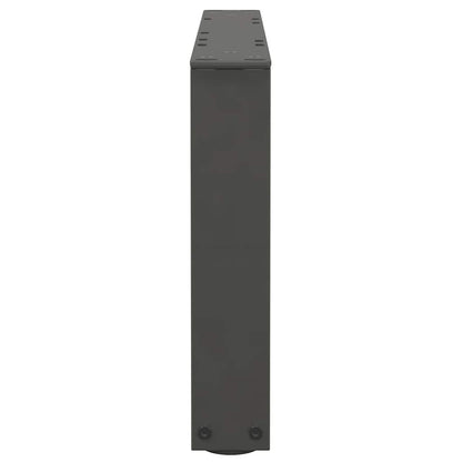 vidaXL Coffee Table Legs V-Shape 2 pcs Anthracite 60x(30-31.3) cm Steel