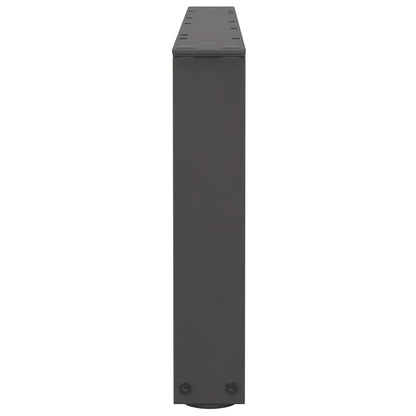 vidaXL Coffee Table Legs V-Shape 2 pcs Anthracite 70x(30-31.3) cm Steel