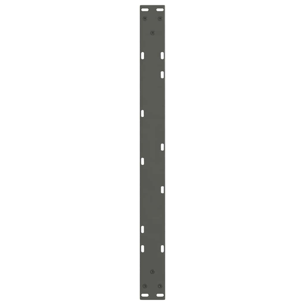 vidaXL Coffee Table Legs V-Shape 2 pcs Anthracite 70x(30-31.3) cm Steel