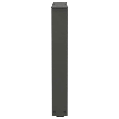 vidaXL Coffee Table Legs V-Shape 2 pcs Anthracite 28x(42-43.3) cm Steel
