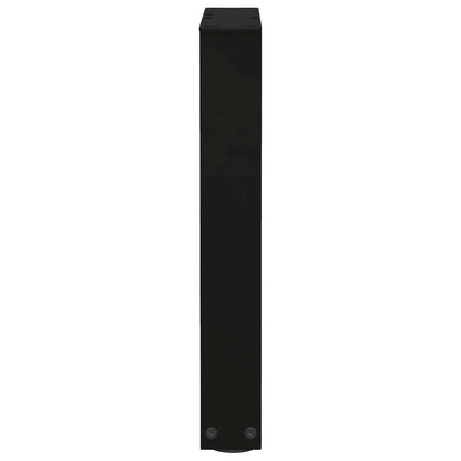 vidaXL Coffee Table Legs V-Shape 2 pcs Black 38x(42-43.3) cm Steel