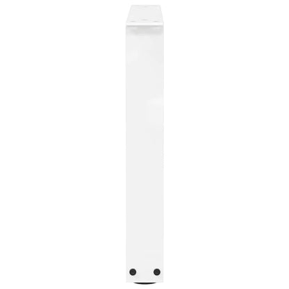 vidaXL Coffee Table Legs V-Shape 2 pcs White 50x(42-43.3) cm Steel