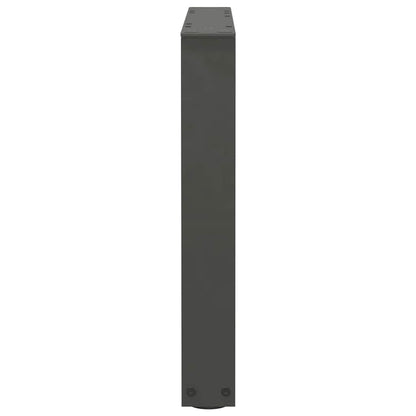 vidaXL Coffee Table Legs V-Shape 2 pcs Anthracite 50x(42-43.3) cm Steel