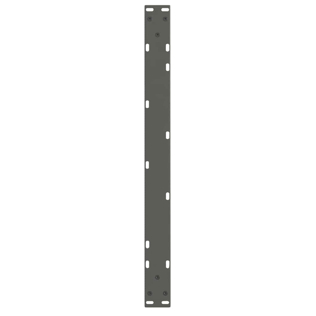vidaXL Coffee Table Legs V-Shape 2 pcs Anthracite 70x(42-43.3) cm Steel