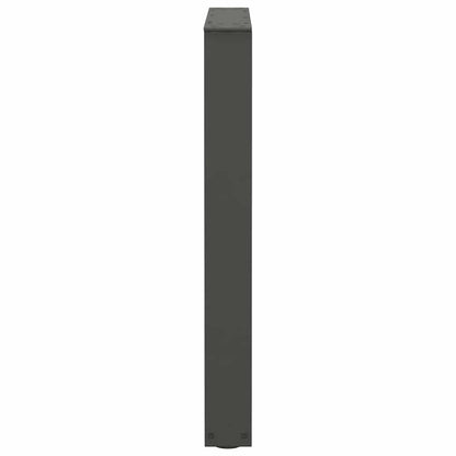 vidaXL Dining Table Legs V-Shape 2 pcs Anthracite 60x(72-73.3) cm Steel