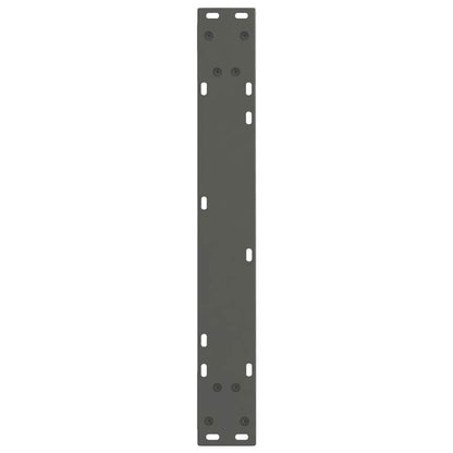 vidaXL Dining Table Legs V-Shape 2 pcs Anthracite 60x(72-73.3) cm Steel