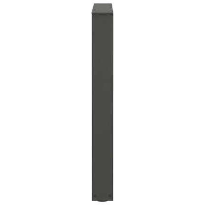 vidaXL Dining Table Legs V-Shape 2 pcs Anthracite 70x(72-73.3) cm Steel
