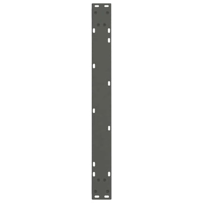 vidaXL Dining Table Legs V-Shape 2 pcs Anthracite 80x(72-73.3) cm Steel