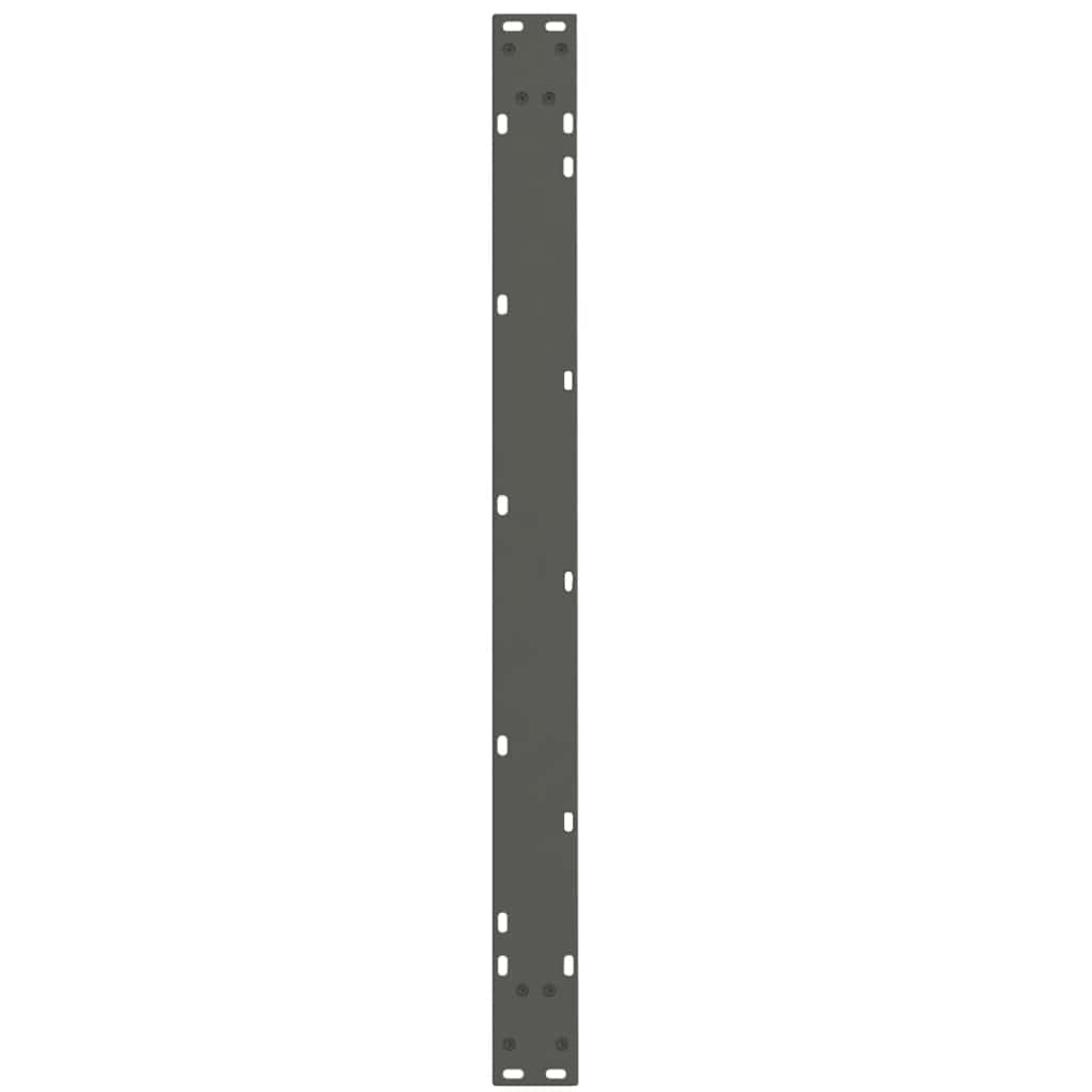 vidaXL Dining Table Legs V-Shape 2 pcs Anthracite 100x(72-73.3) cm Steel