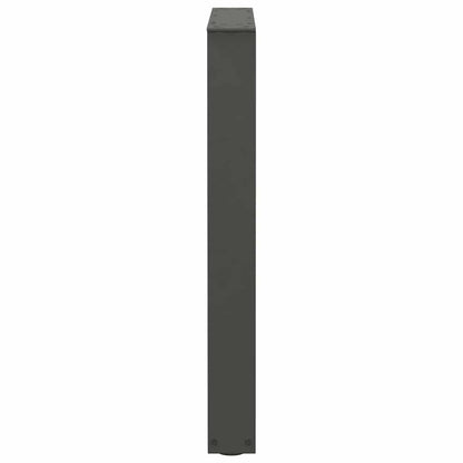 vidaXL Dining Table Legs V-Shape 3 pcs Anthracite 70x(72-73,3) cm Steel